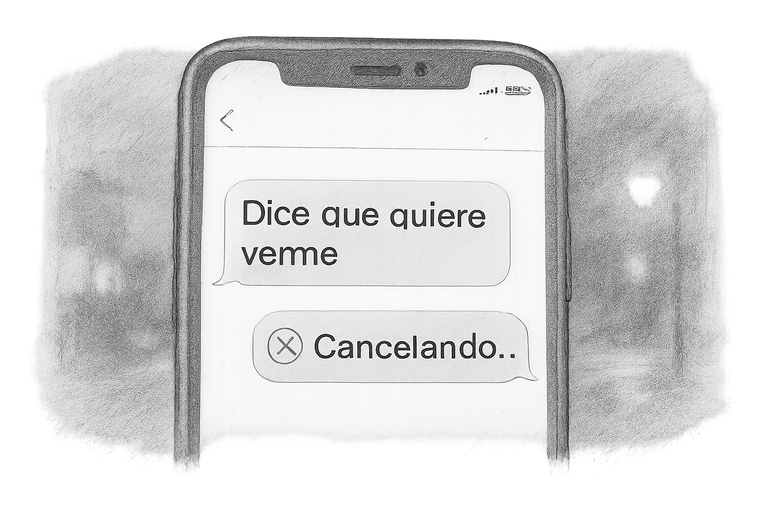 Dice que quiere verme, pero cancela