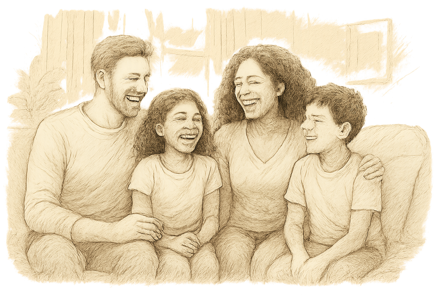 Familia mixta, no me siento como en casa