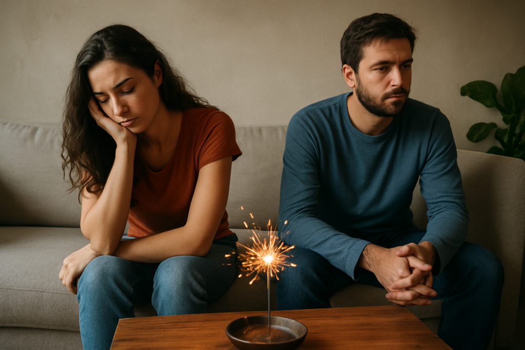 Enamorada en una relación: cómo recuperar la chispa cuando el amor se convierte en rutina