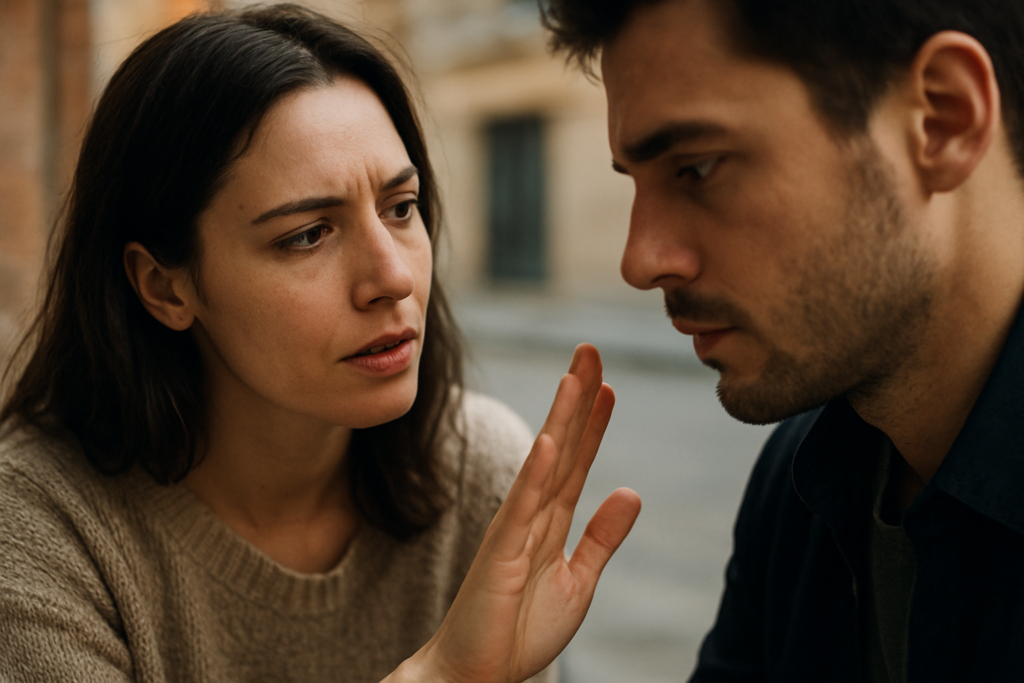 Qué significa realmente cuando una mujer te dice que te cuides (según su tono y su mirada)